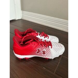 Under Armour Men's Leadoff Low RM Baseball Cleats Red Size 13 M